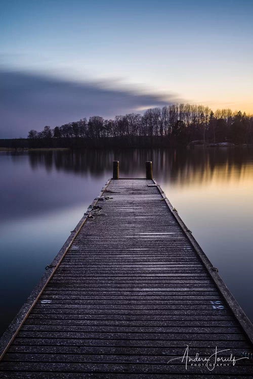 Bridge Over Silent Water by Anders Jorulf wall art