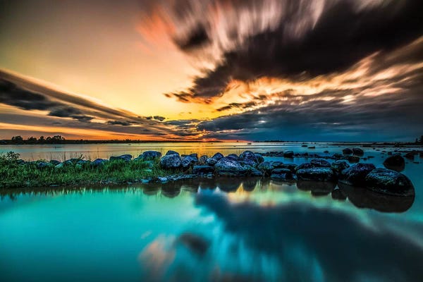 Cloudy Sunsets: Sunset II by Anders Jorulf