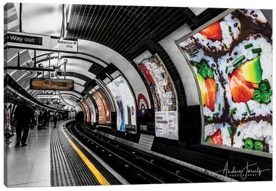 The Way Out To Bakerloo Canvas Art Print - Anders Jorulf