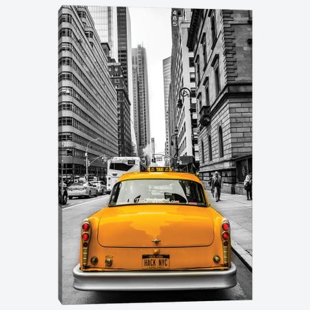 Checker In NYC Canvas Print #JOR85} by Anders Jorulf Canvas Print