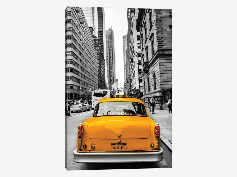 Checker In NYC by Anders Jorulf 1-piece Canvas Art Print