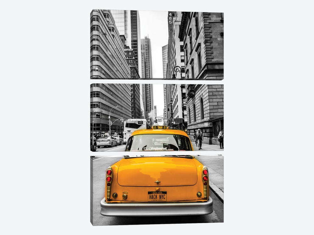 Checker In NYC by Anders Jorulf 3-piece Art Print