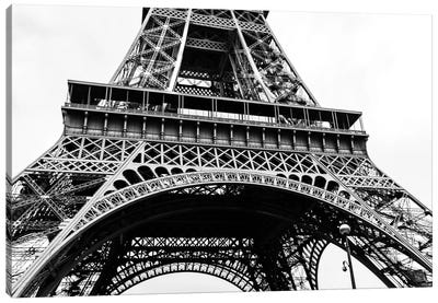 Construction Canvas Art Print - The Eiffel Tower