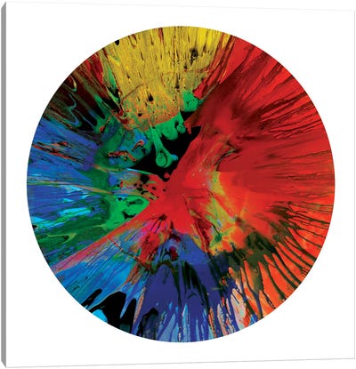 Circular Motion IV Canvas Art Print - Colorful Abstracts