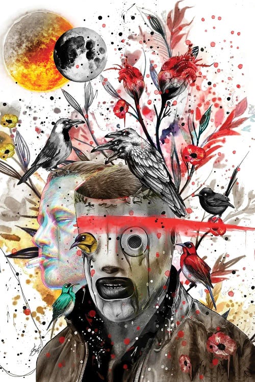 Corey Taylor II by Jon Santus wall art