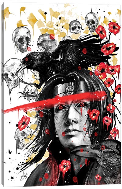 Iltachi Uchiha Canvas Art Print - Naruto