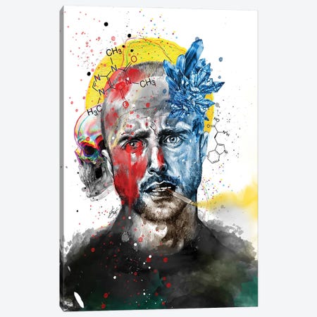 Jesse Pinkman Canvas Print #JOU27} by Jon Santus Canvas Artwork