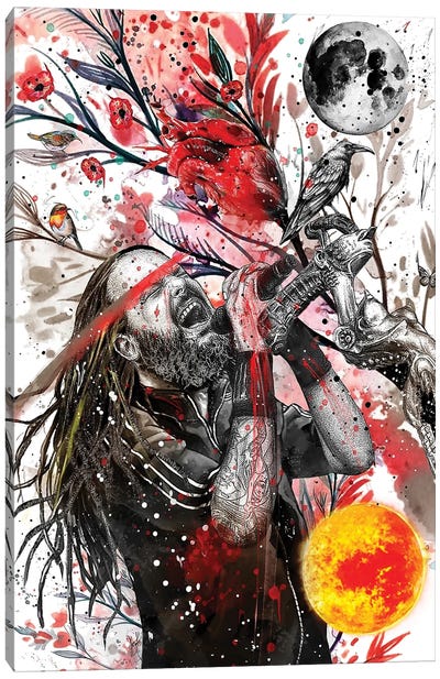Jonathan Davis Canvas Art Print - Heavy Metal