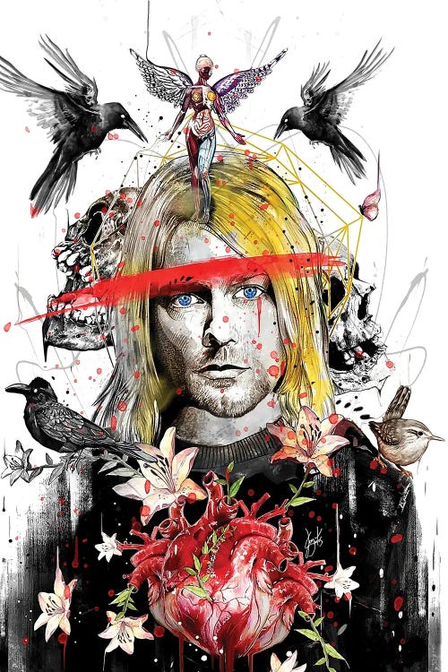 Kurt by Jon Santus wall art