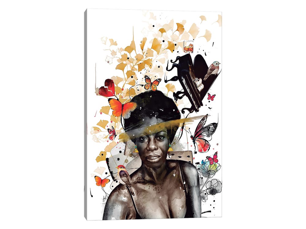Nina Simone print by Celebrity Collection