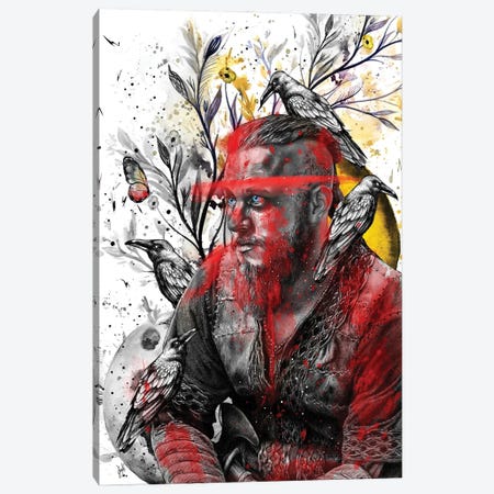 Ragnar Lodbrok Canvas Print #JOU36} by Jon Santus Canvas Art Print