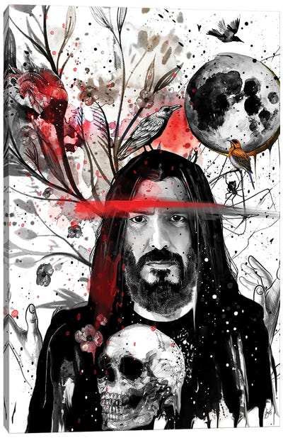 Rob Flyn - Machine Head Canvas Art Print - Jon Santus