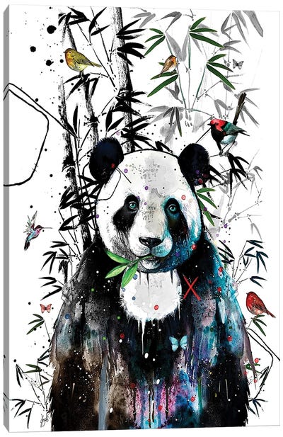 Giant Panda - Lucid Dreams Series Canvas Art Print - Jon Santus