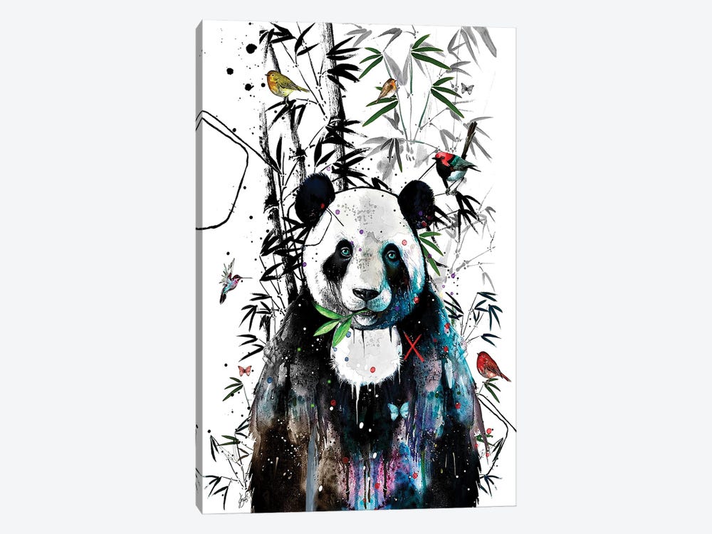 Giant Panda - Lucid Dreams Series by Jon Santus 1-piece Canvas Print