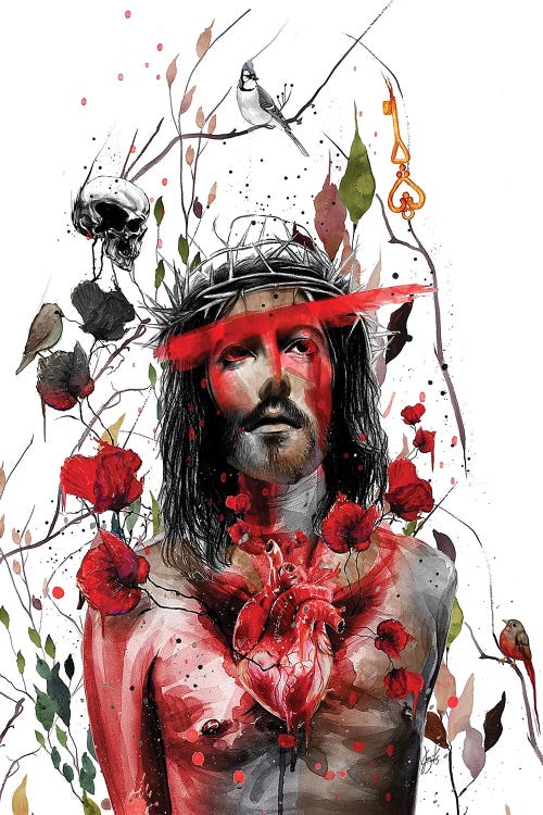 Jesus Christ by Jon Santus wall art