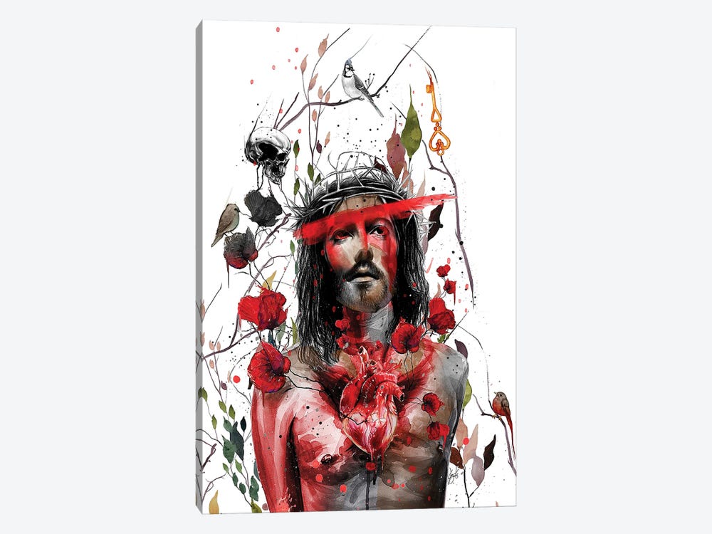 Jesus Christ by Jon Santus 1-piece Art Print