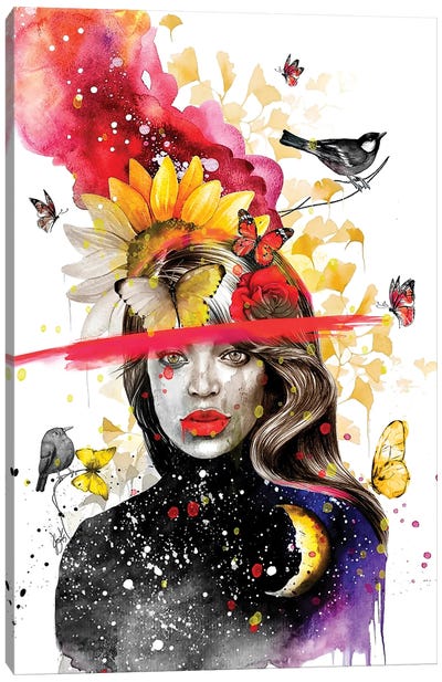 Beyonce Canvas Art Print - Jon Santus