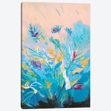 Mixed Floral I Canvas Print #JOY20} by Julie Joy Art Print
