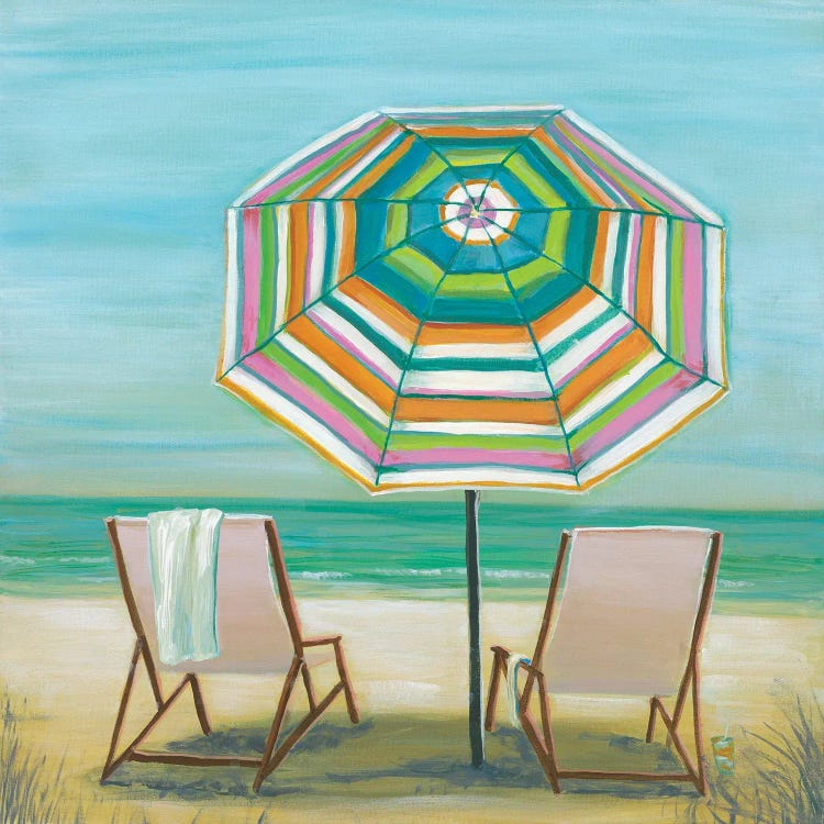 Two By The Sea I by Julie Joy wall art
