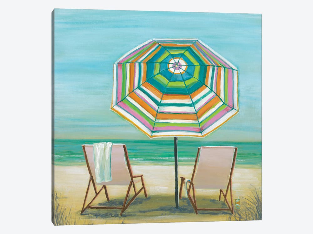Two By The Sea I by Julie Joy 1-piece Art Print