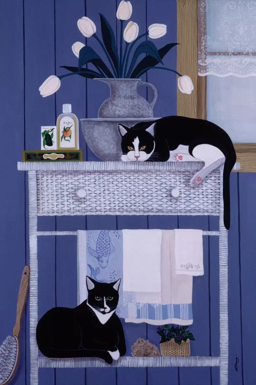 Oscar And Harold by Jan Panico wall art