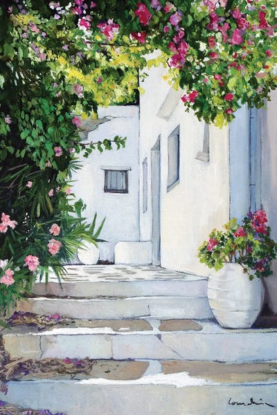 Staircases: The Pink Oleander Alley by Jean Paul Courchia