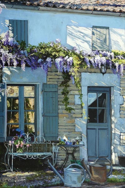 Windows: The Wisteria Facade by Jean Paul Courchia