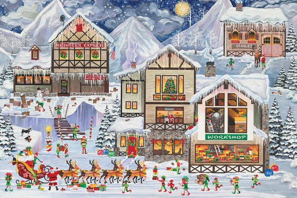 Reindeer: Last Minute Flurry by Julie Pace Hoff