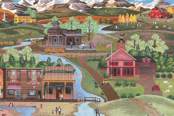 American Décor: Gone Fishing by Julie Pace Hoff