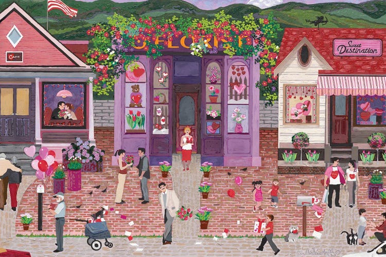 Be Mine by Julie Pace Hoff wall art