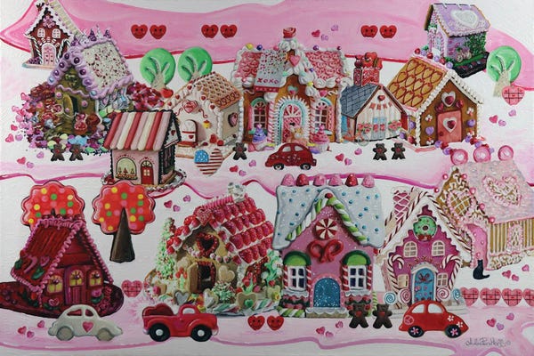 Black Cats: Valentine Sweetness by Julie Pace Hoff