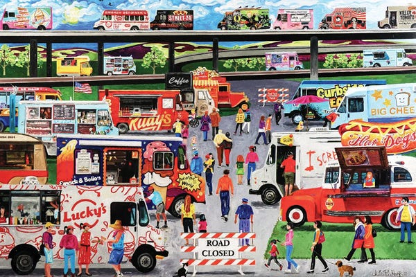 Julie Pace Hoff: Food Truck Festival by Julie Pace Hoff