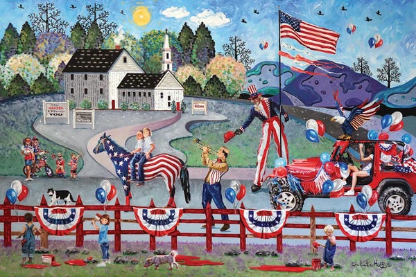 Balloons: Hometown 4th Of July Parade by Julie Pace Hoff