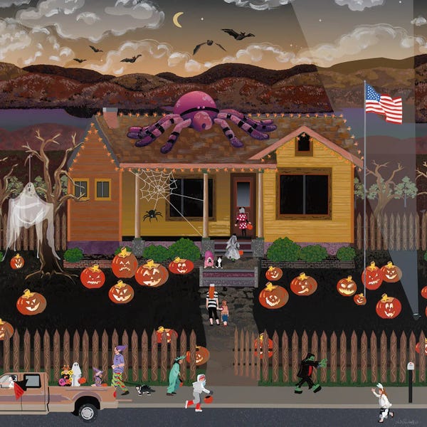 Bats: Modern American Jack-O'-Lanterns by Julie Pace Hoff