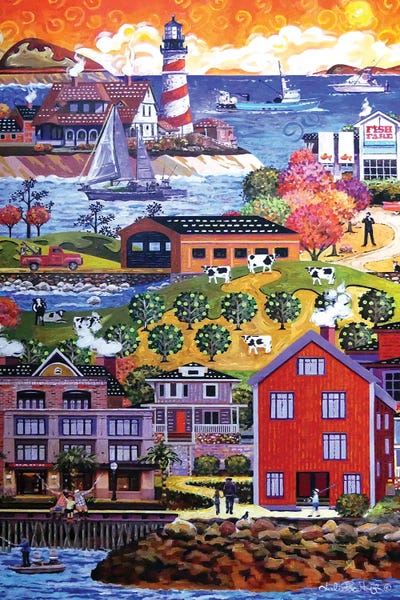 American Décor: Fishing With Dad by Julie Pace Hoff