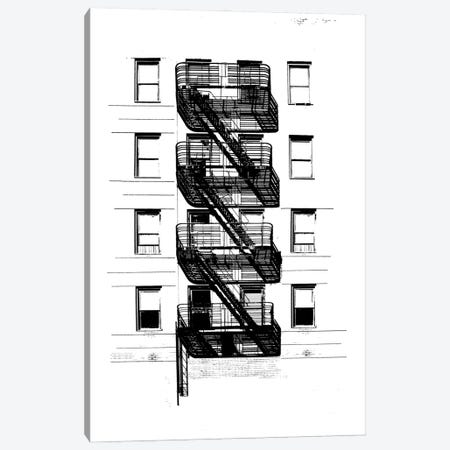 NYC In Pure B&W XI Canvas Print #JPI11} by Jeff Pica Canvas Print