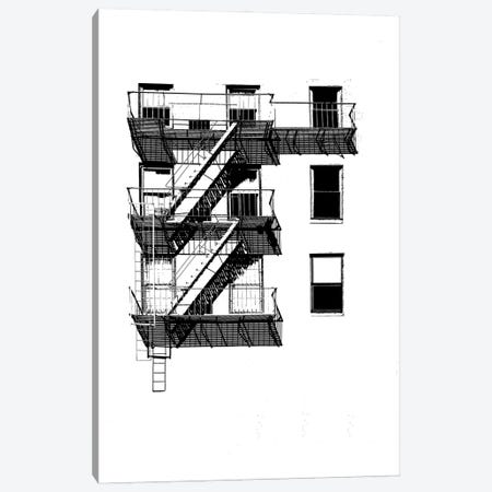 NYC In Pure B&W XIV Canvas Print #JPI14} by Jeff Pica Canvas Artwork