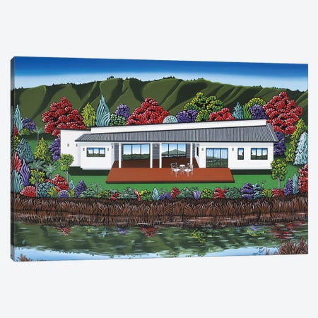 House Of Holidays Canvas Print #JPN30} by Lisa Jepson Canvas Art