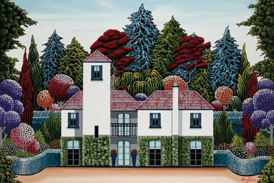 Garden Amour by Lisa Jepson canvas print