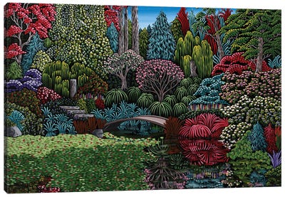 Eden's Garden Canvas Art Print - Lisa Jepson