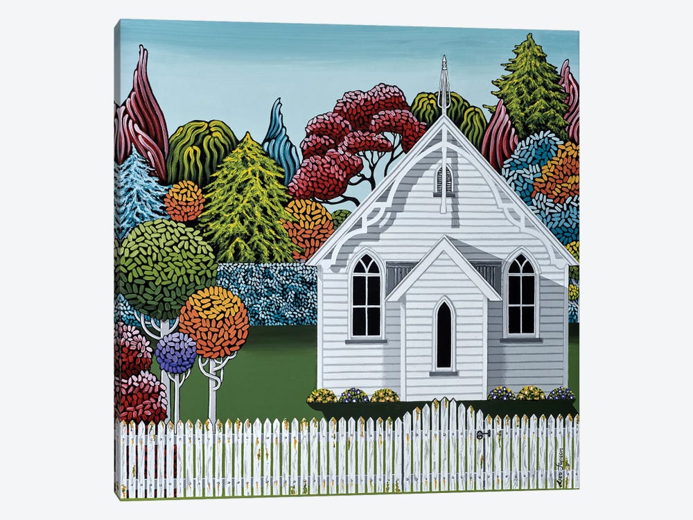Little Church by Lisa Jepson 1-piece Art Print
