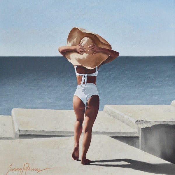 Women's Swimsuits: An Unfavourable Wind by Johnny Popkess