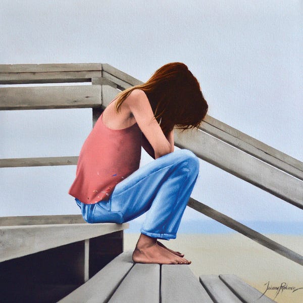 Women's Pants: Artist's Block by Johnny Popkess