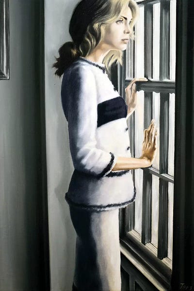 Claudette by Johnny Popkess art print