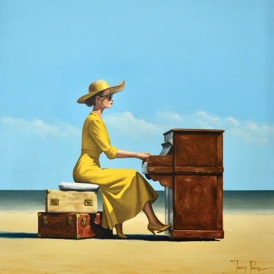 Canvas Print: Two Valises by Johnny Popkess - thumbnail
