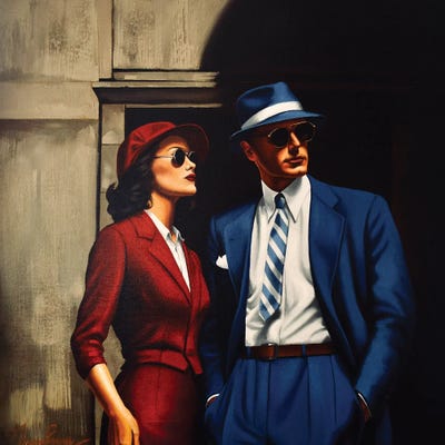 Canvas Print: In The Shadows by Johnny Popkess - thumbnail