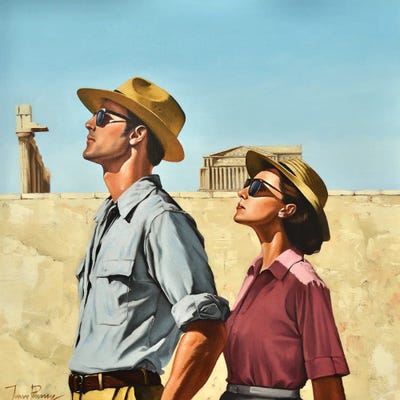 Canvas Print: A Remarkable Discovery by Johnny Popkess - thumbnail