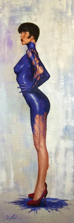 Dressed In Blue by Johnny Popkess wall art