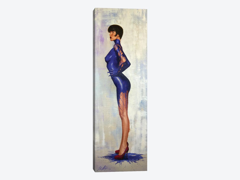 Dressed In Blue by Johnny Popkess 1-piece Canvas Artwork