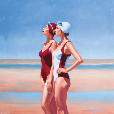Canvas Print: Sentinels In Burgundy by Johnny Popkess - thumbnail